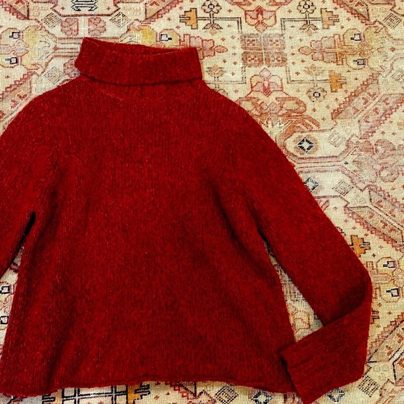 Eileen FisherMerino wool blend turtleneck